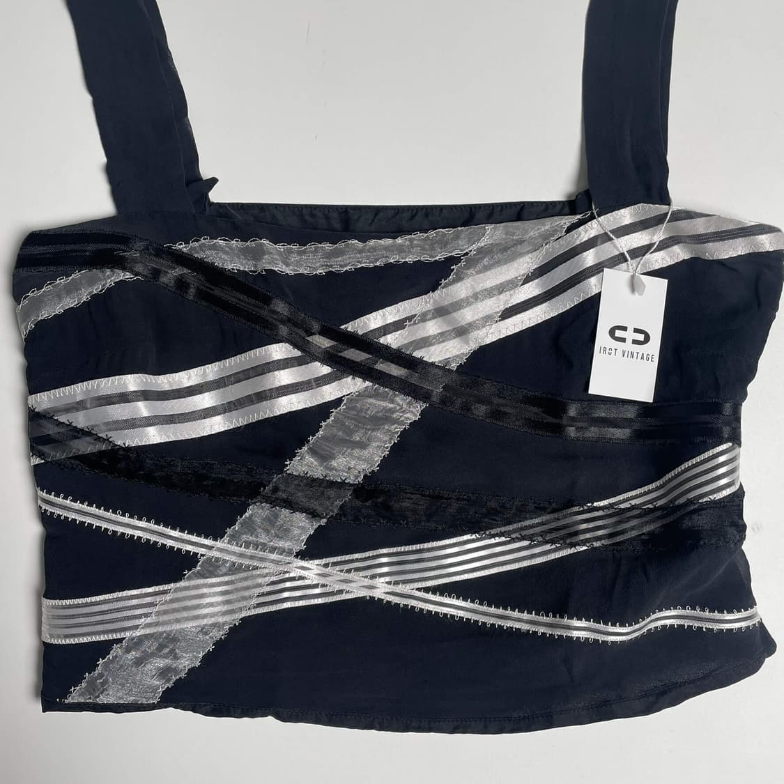 Gianfranco ferre 실크 100스트라이프 슬리브리스  상품이미지2