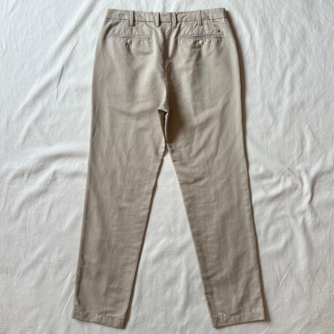 [32] Bastong 603-3 린넨 코튼 테일러드 핏 팬츠 상품이미지7