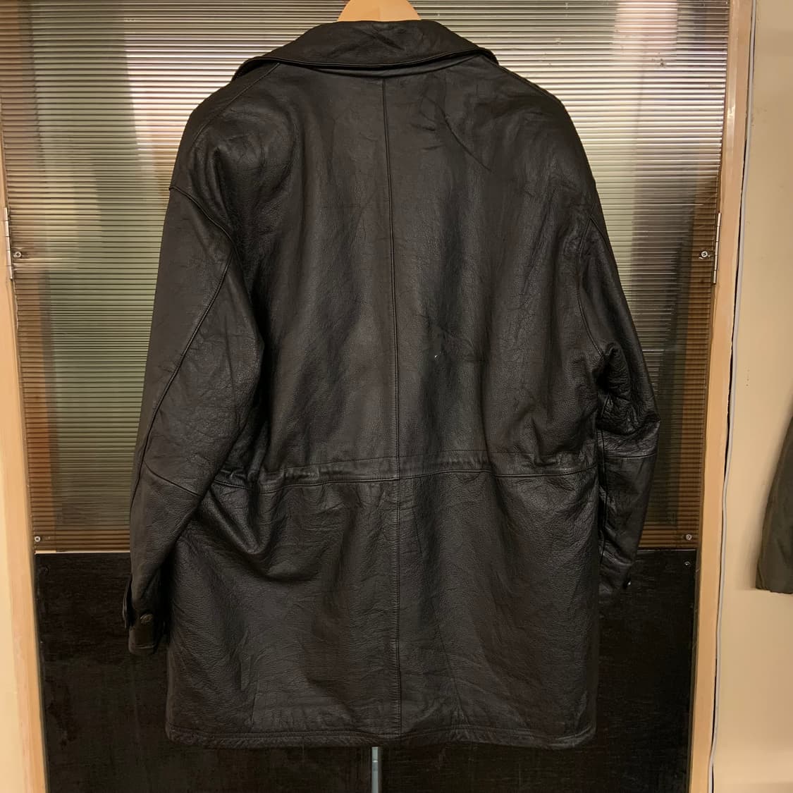 일본 빈티지 레더코트 상품이미지6