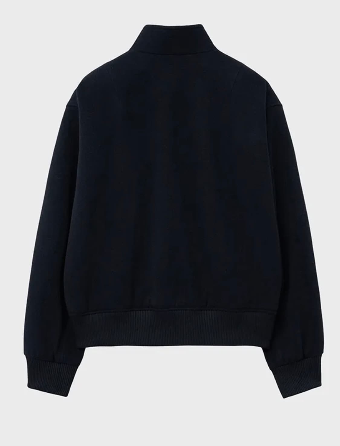 노이어 울 헤링턴 블루종 블랙 상품이미지2