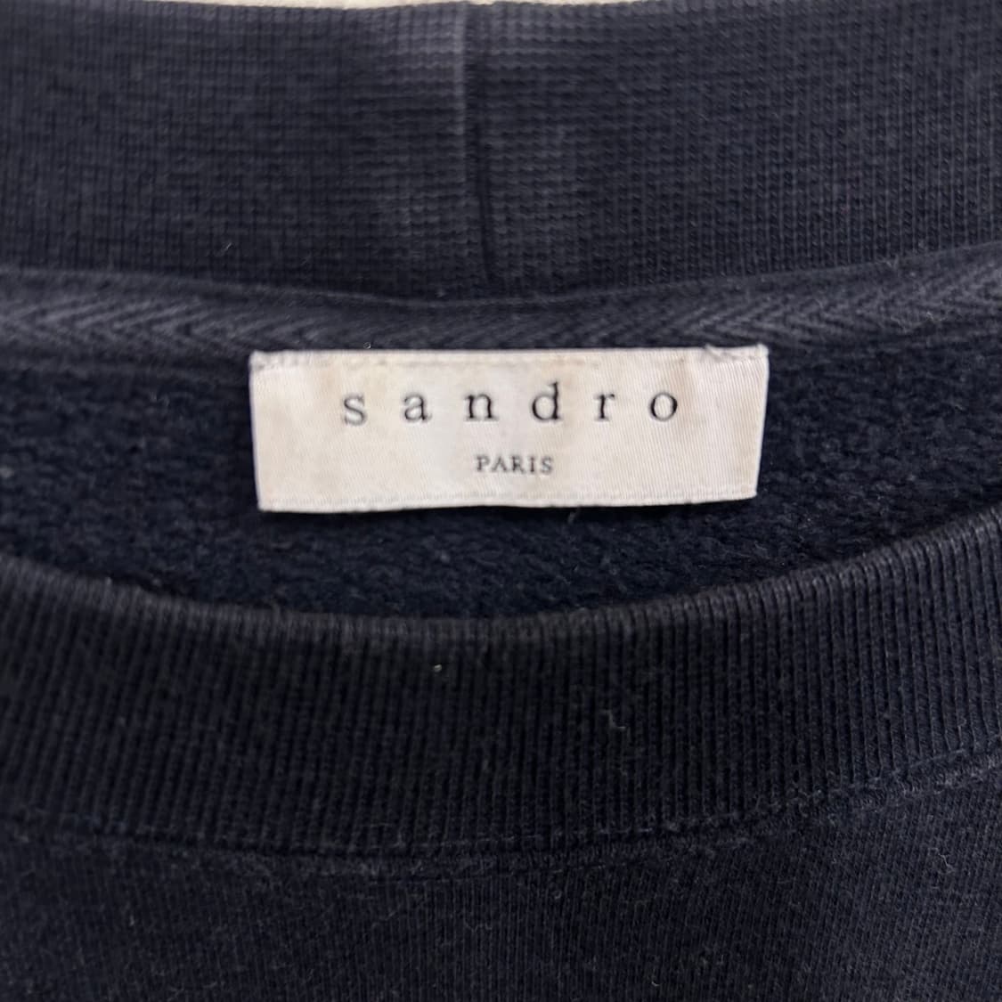 산드로 파리스 부클로고 코튼 맨투맨 상품이미지3