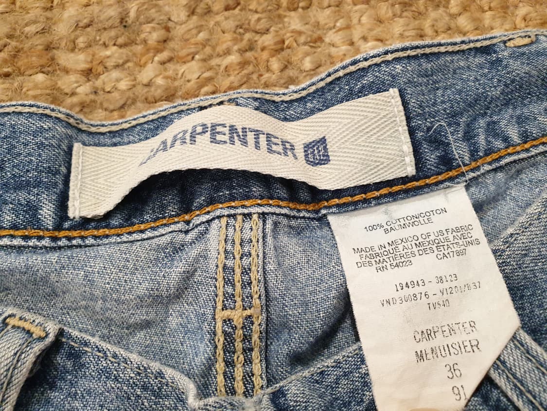 00s GAP 카펜터 데님 숏 팬츠 상품이미지7