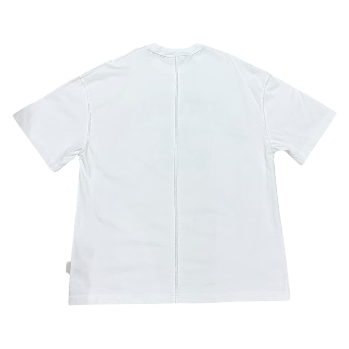 본투윈 크랙 엠블렘 반팔 티셔츠 화이트 1 상품이미지3