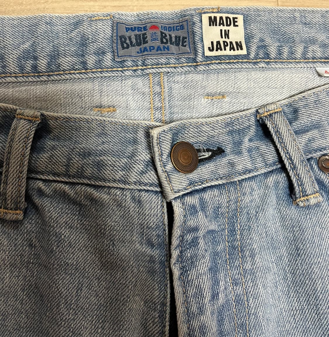 (BLUE BLUE JAPAN)블루블루 재팬 셀비지 데님 팬츠(청바지) 상품이미지3