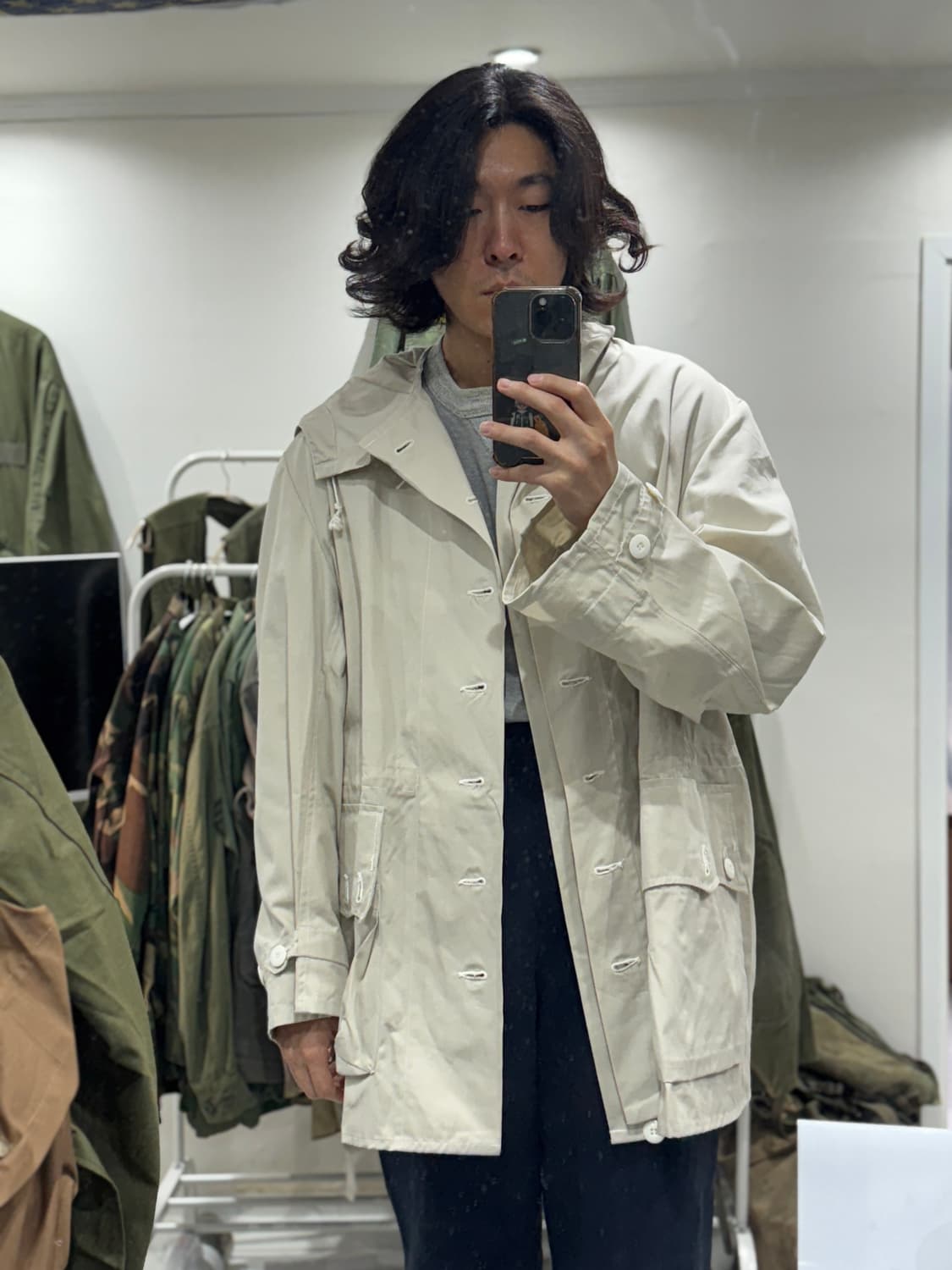 60s 스웨덴군 m62 스노우 파카 - 민트급 상품이미지10