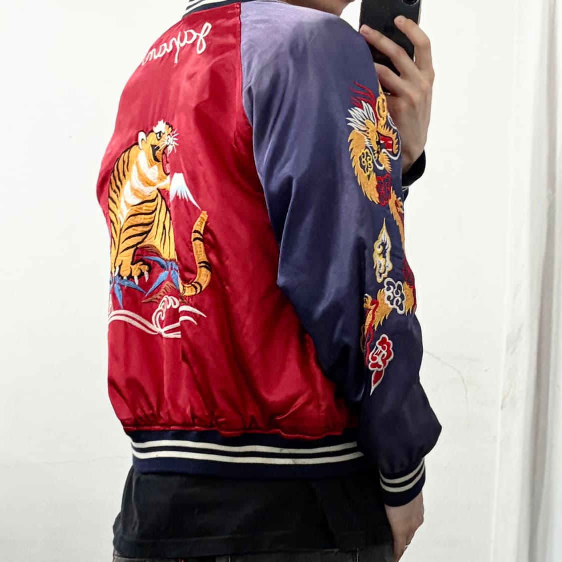 Don't Tax 자수 스카쟌 자켓 상품이미지3