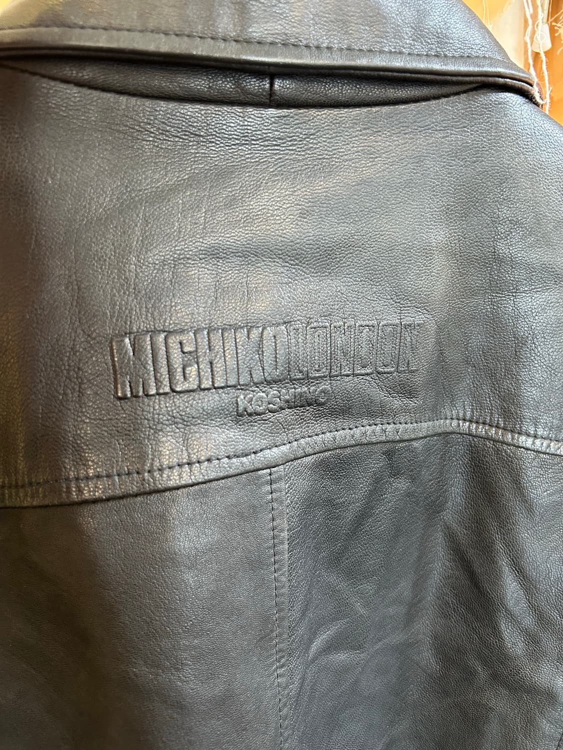 MICHIKO KOSHINO 가죽자켓 상품이미지7
