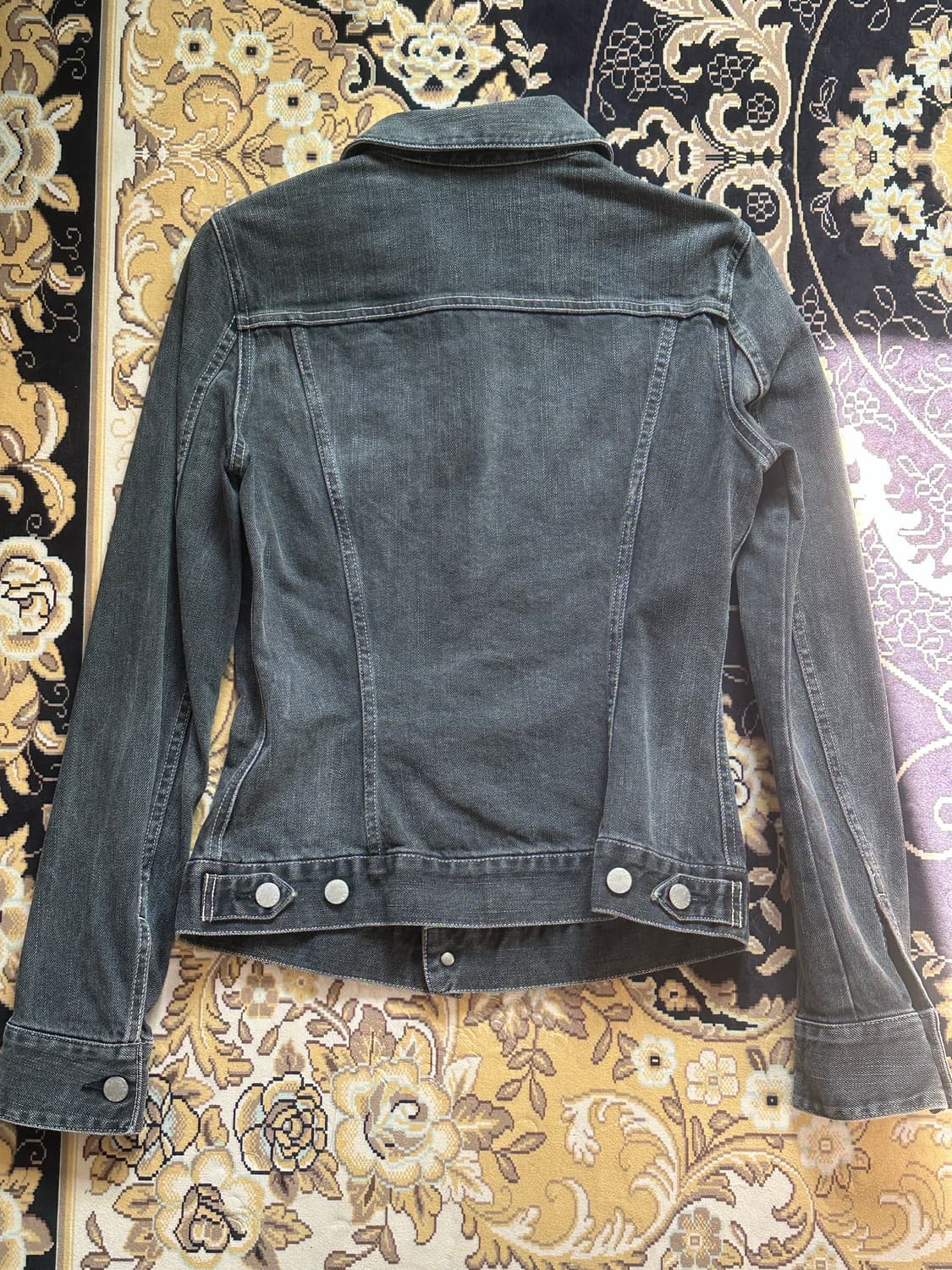Levis lady style jacket 흑청 자켓 상품이미지2