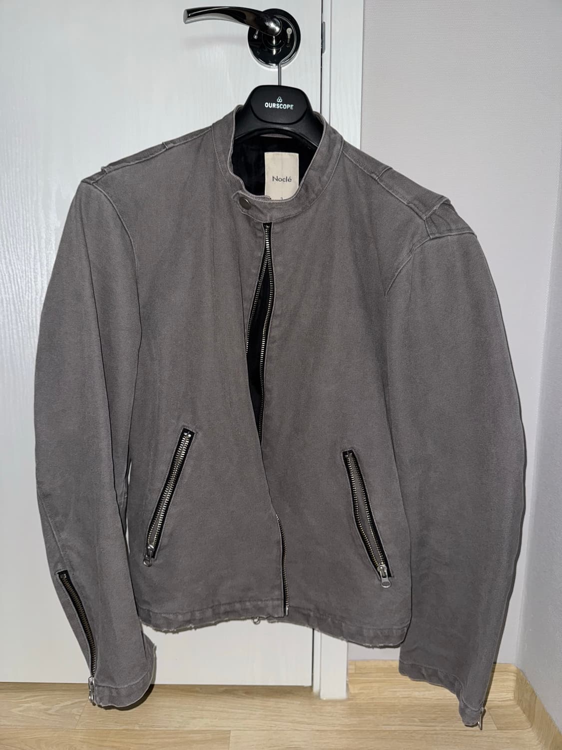 노클 Olden Biker Jacket Grey 상품이미지2