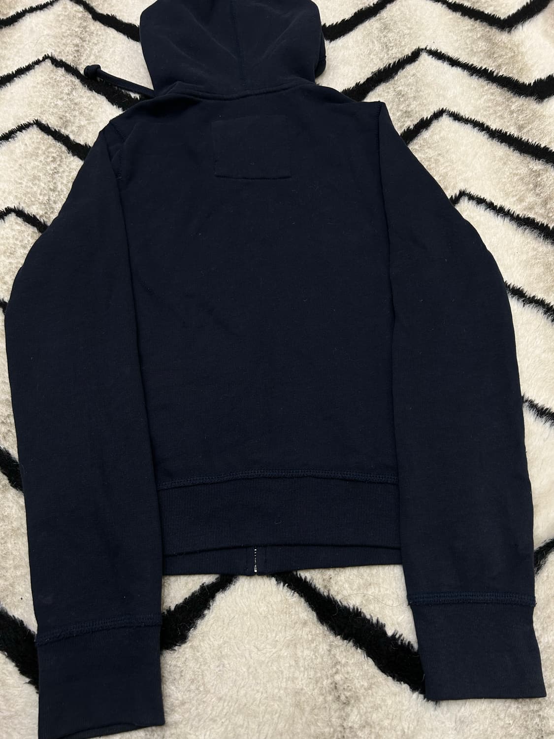 [S]홀리스터 스펠아웃 후드집업/기모/짙은네이비 상품이미지4