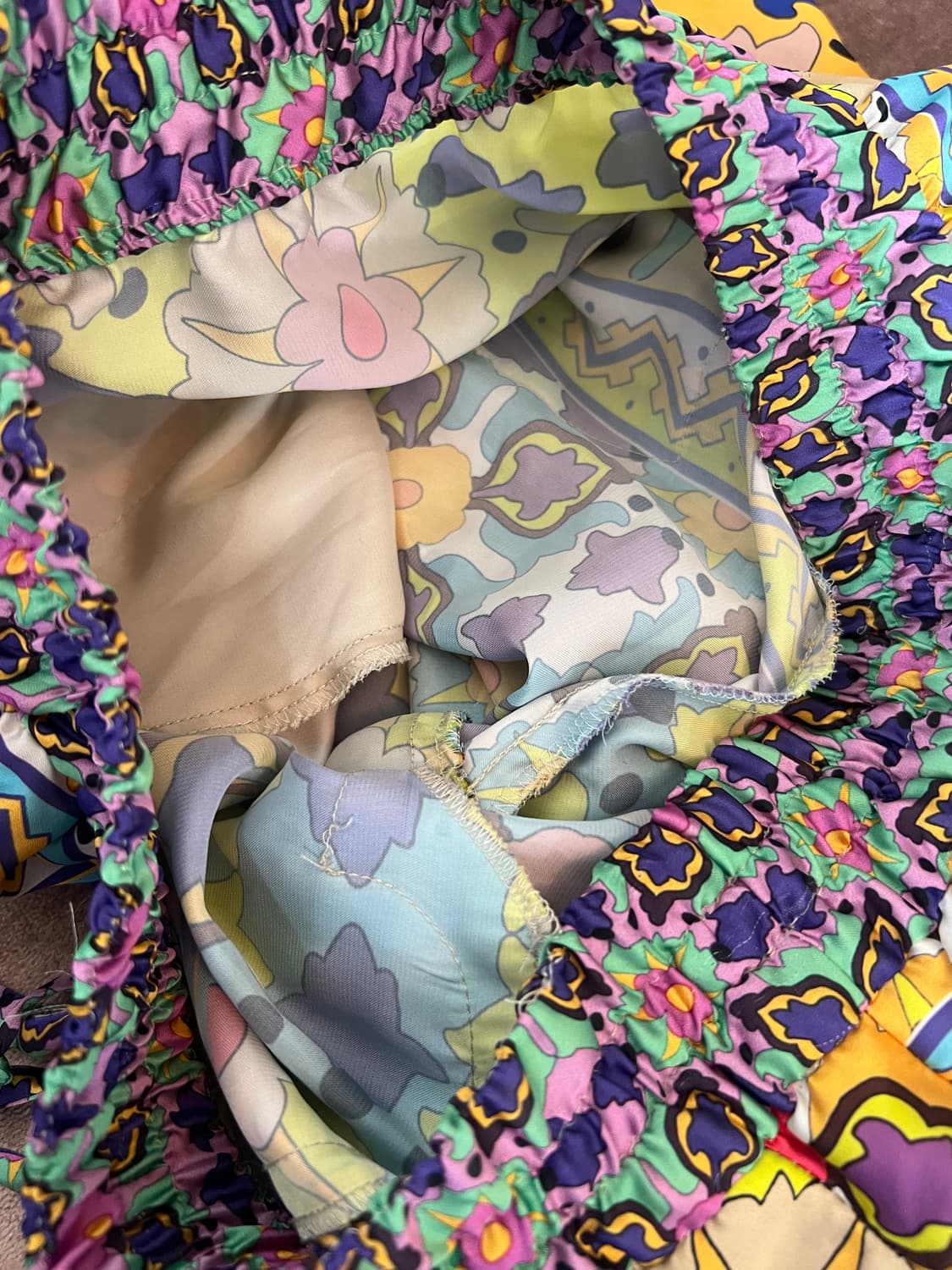 자라 여성 플라워 밴딩팬츠 세미와이드팬츠 상품이미지6