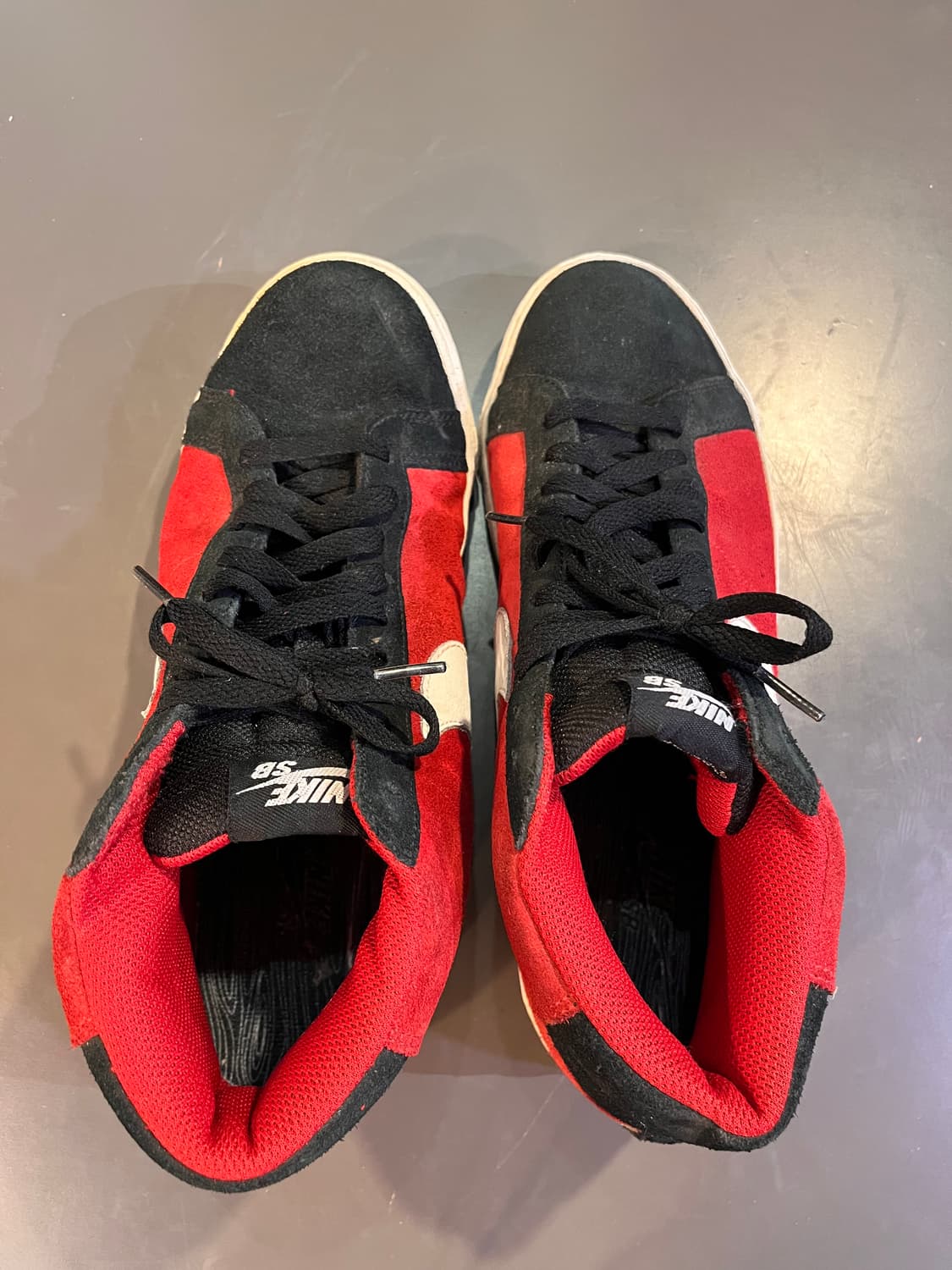 나이키 SB 블레이저 미드 레드 블랙 (275mm)  상품이미지6