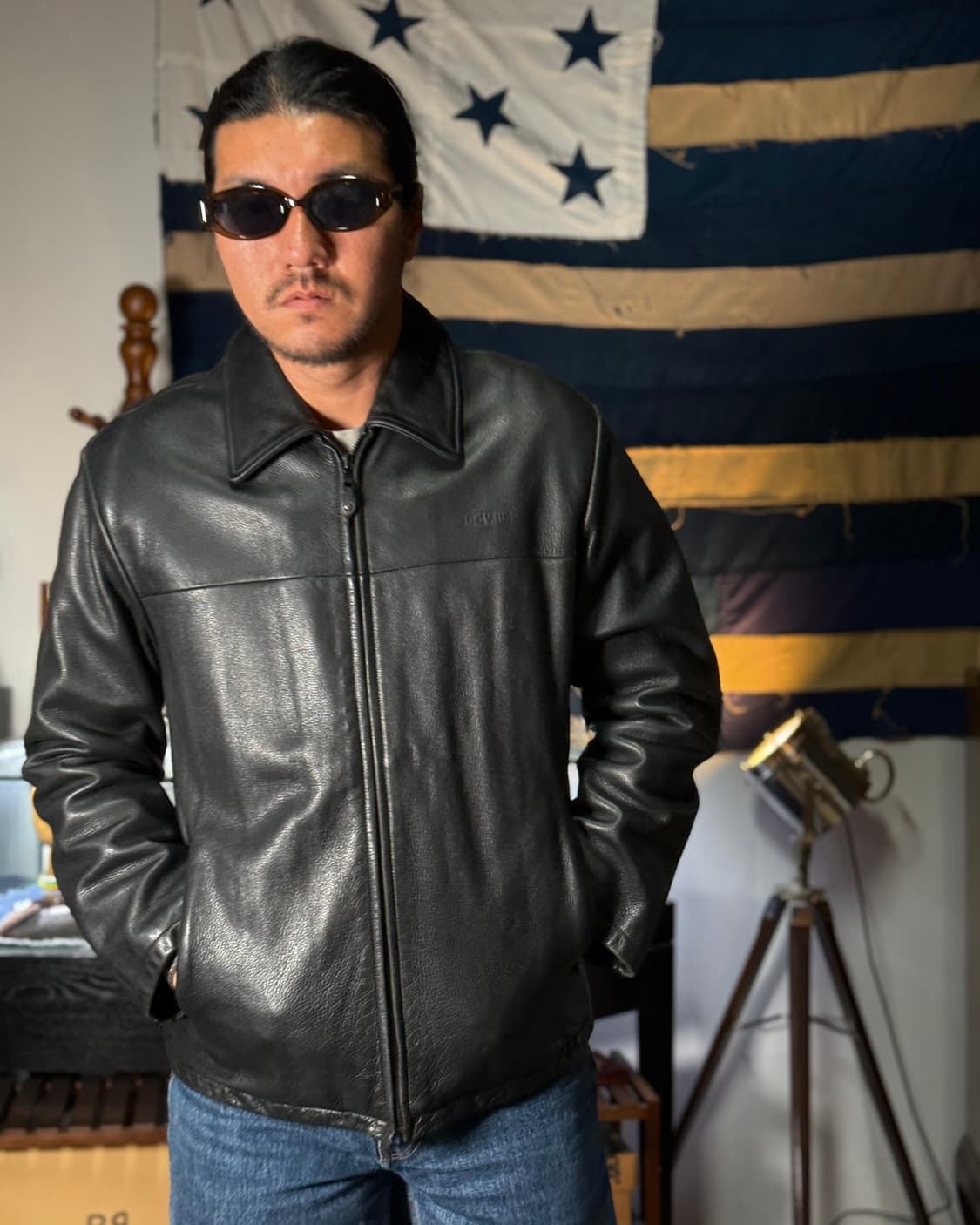 90-00‘s 리바이스 카우하이드 카코트 L 상품이미지8