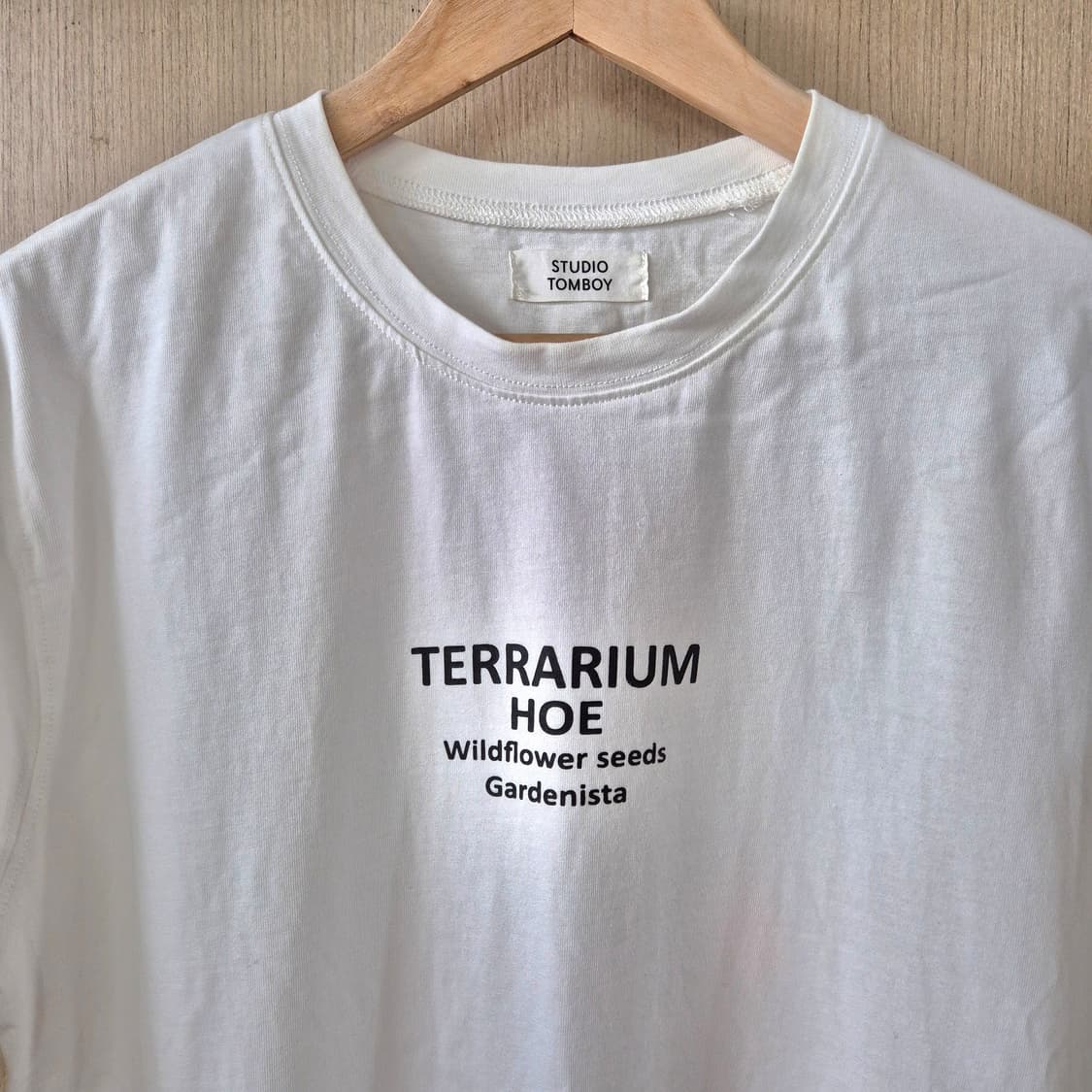 [F] 스튜디오 톰보이 화이트 반팔티 상품이미지2