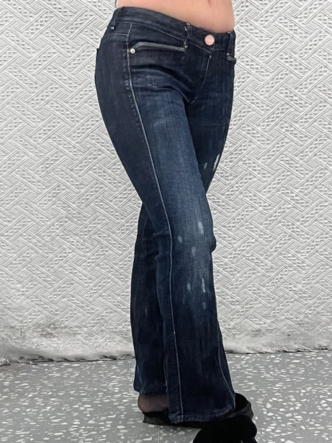 리바이스 레이디스타일 스판 데미지 워싱 데님팬츠 64 C07314 상품이미지2