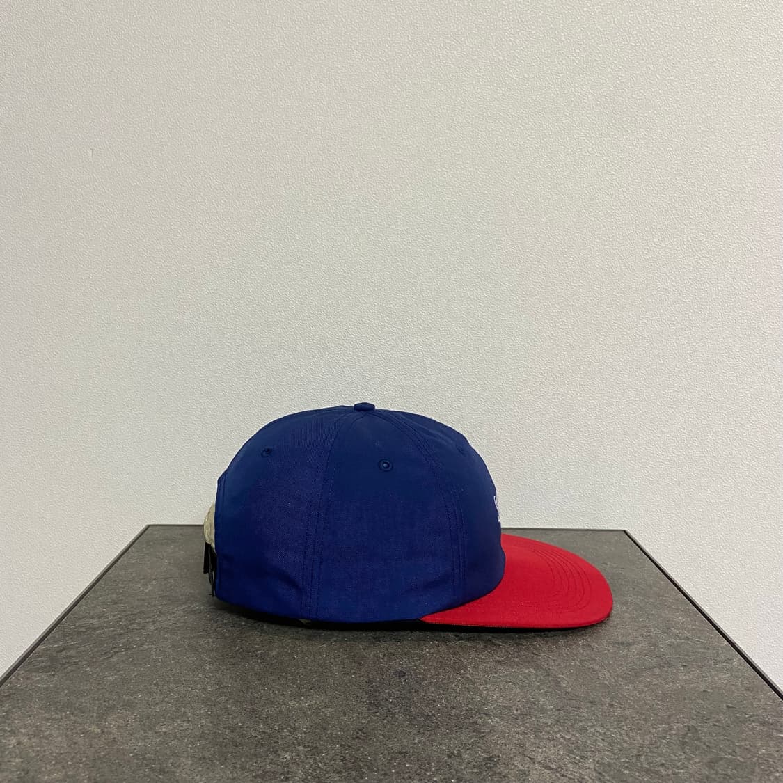 슈프림 투톤 레드 네이비 볼캡 모자 6패널 캡 상품이미지3
