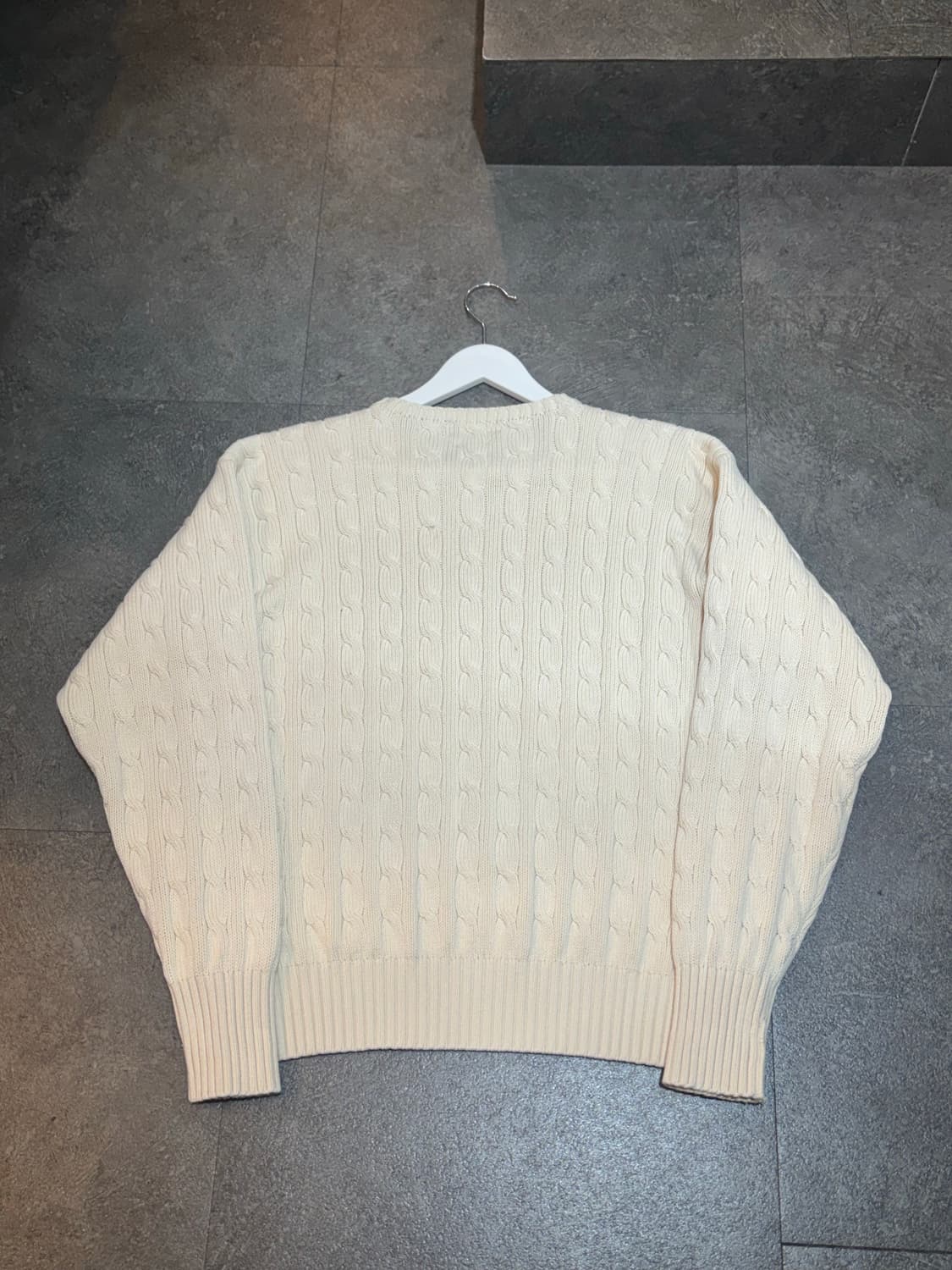 폴로 랄프로렌 꽈배기 케이블 니트 100사이즈 상품이미지3