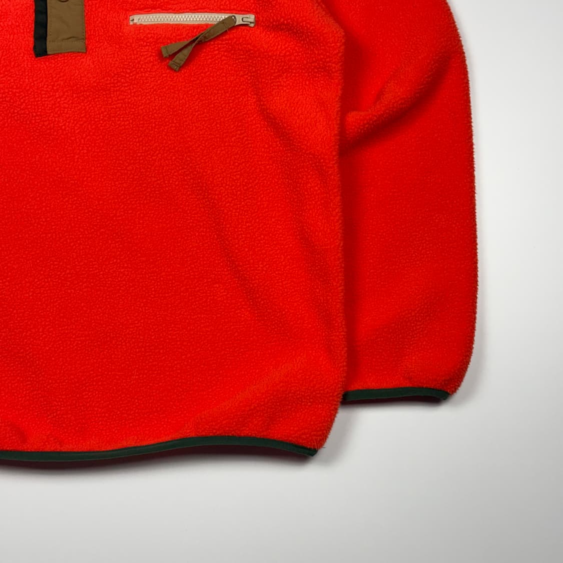 (105) 컬럼비아 플리스 스냅 풀오버 오렌지 상품이미지5