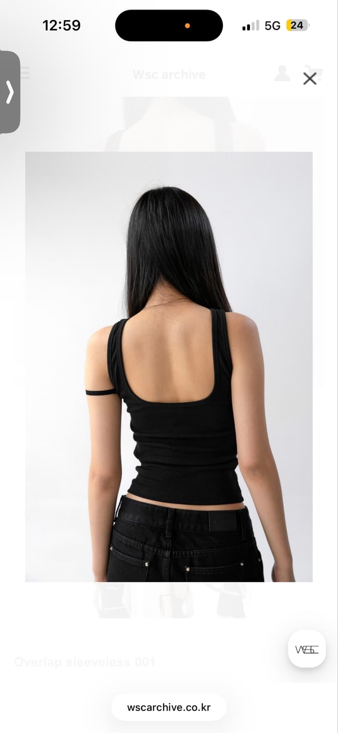 Wsc Overlap sleeveless 001 상품이미지4