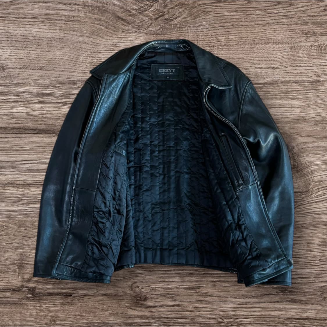 Vtg Lamb Skin Leather Jacket 상품이미지2