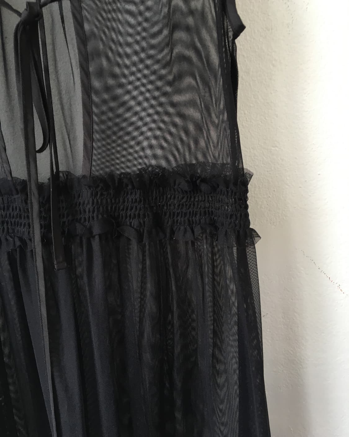 See through sleeveless mesh onepiece 상품이미지3