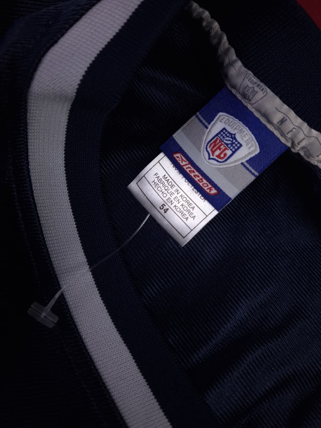 .새제품 오리지날 리복 NFL 뉴잉글랜드 패트리어 풋볼져지 상품이미지6