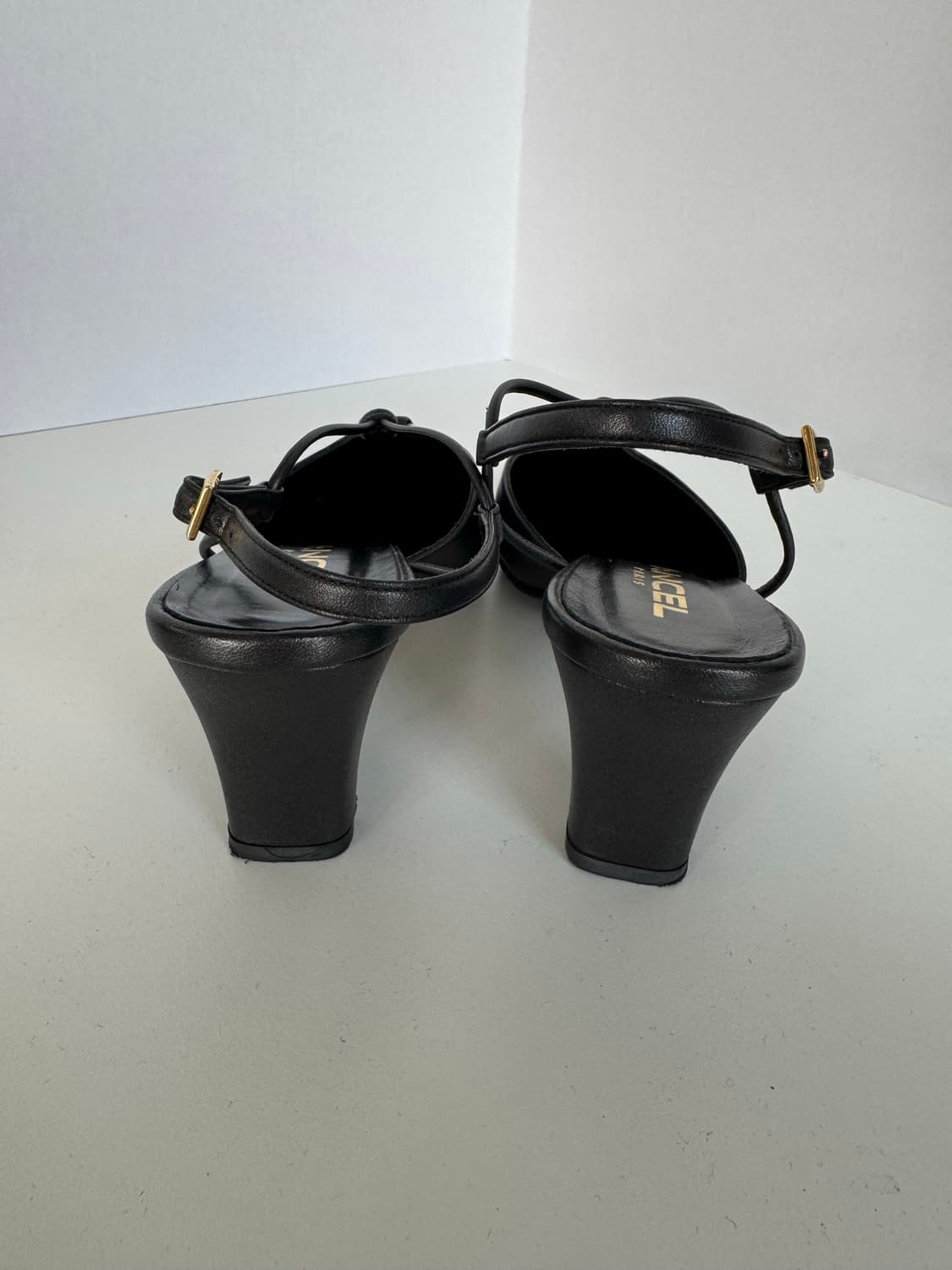 란셀(LANCEL) 골드 링 스트랩 샌들 힐 상품이미지7