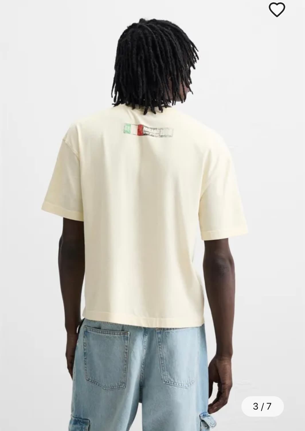 ZARA 워시드 프린트 티셔츠 XL 정가 52,900 상품이미지3