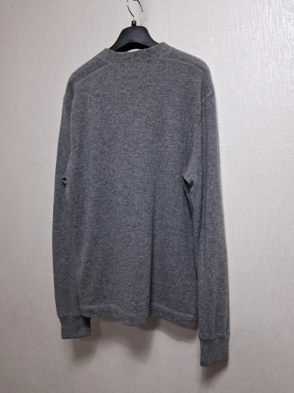 일본빈티지 폴로 랄프로렌 남성 그레이 헨리넥울니트 남성 95적당 표기L
 상품이미지2