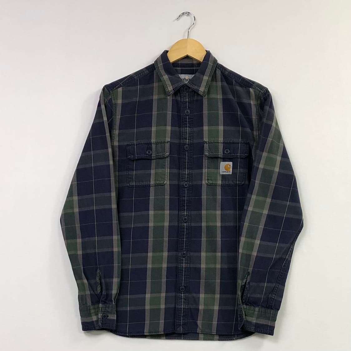 100 칼하트 체크 워크 셔츠 상품이미지2