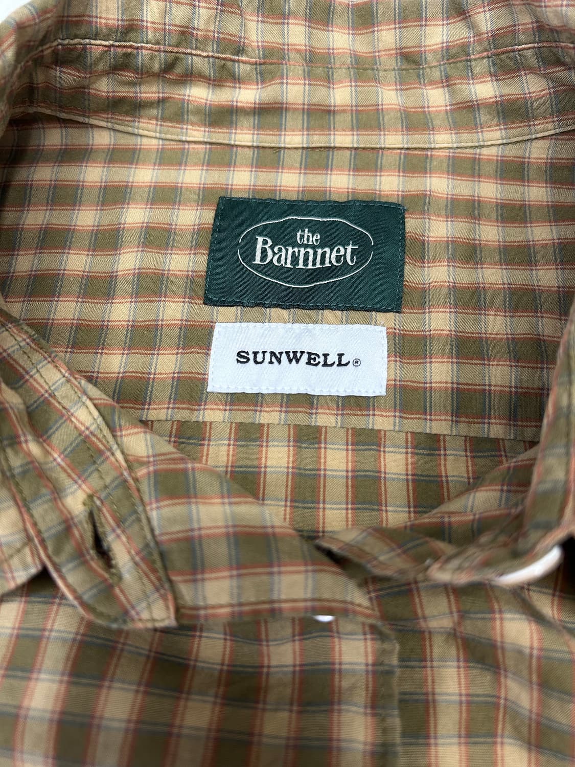 더 바넷 포켓 체크셔츠 상품이미지3