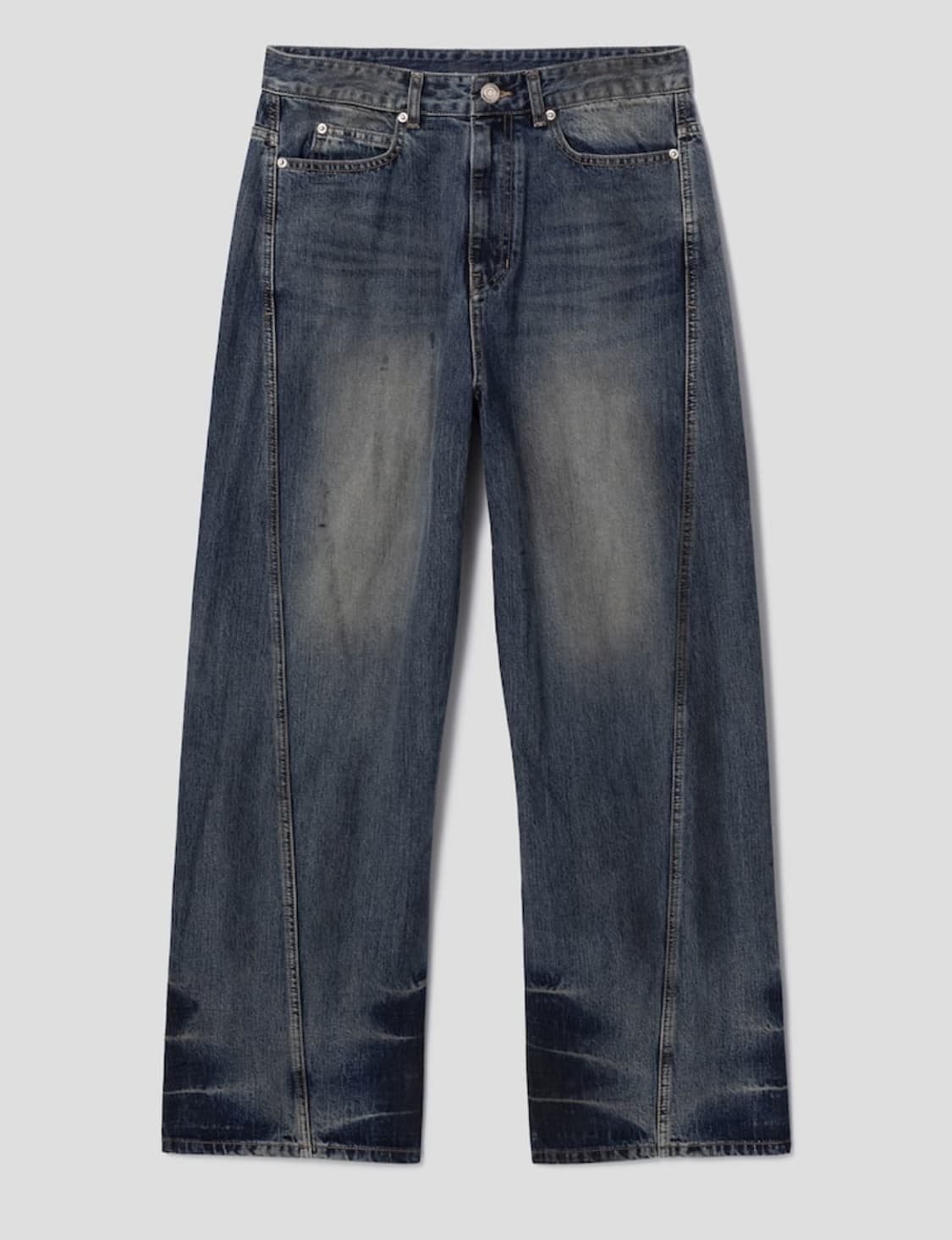 [44] 준지 더티 데님 오블리크 팬츠 팝니다 상품이미지2