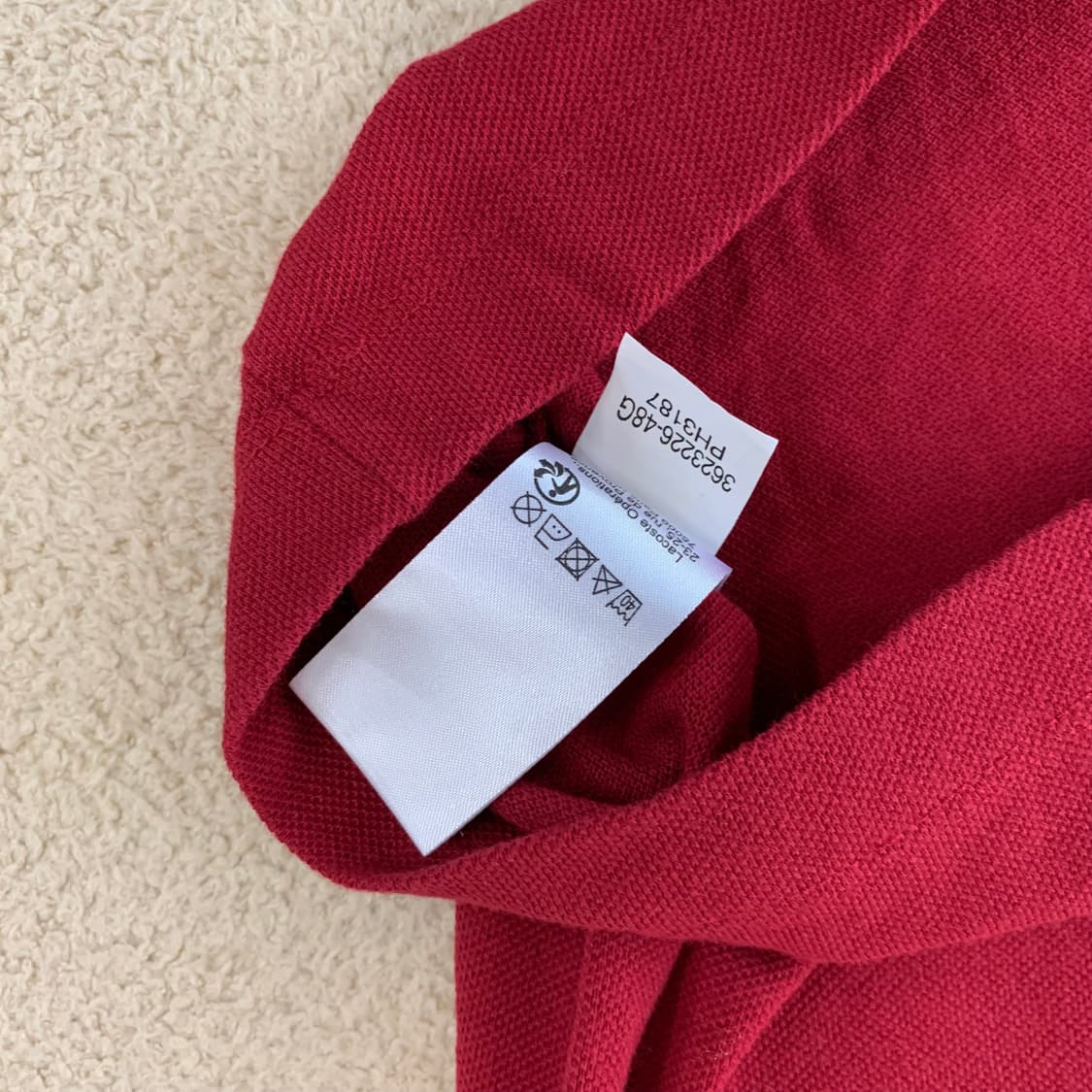 라코스테 카라티 폴로티셔츠(6/XL) PK 반팔티셔츠 여름티셔츠 상품이미지9