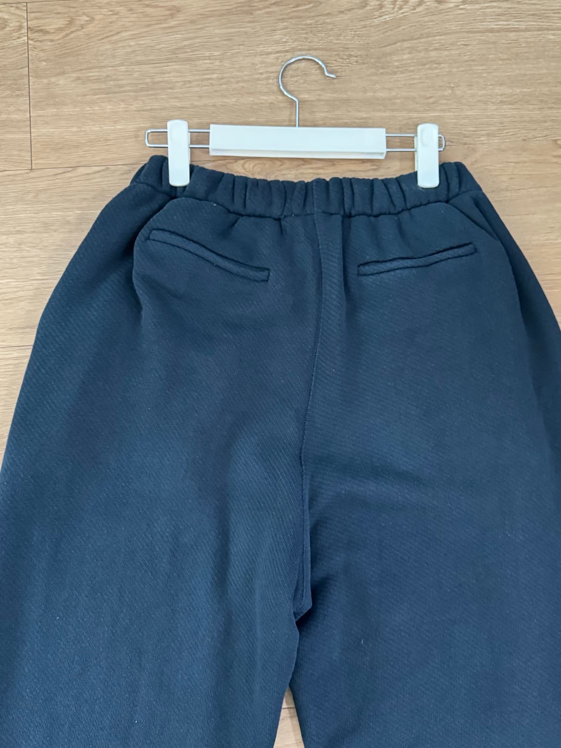 (L) 렉토 23SS 로고 자수 코튼 저지 스웻팬츠(잉크)  상품이미지10