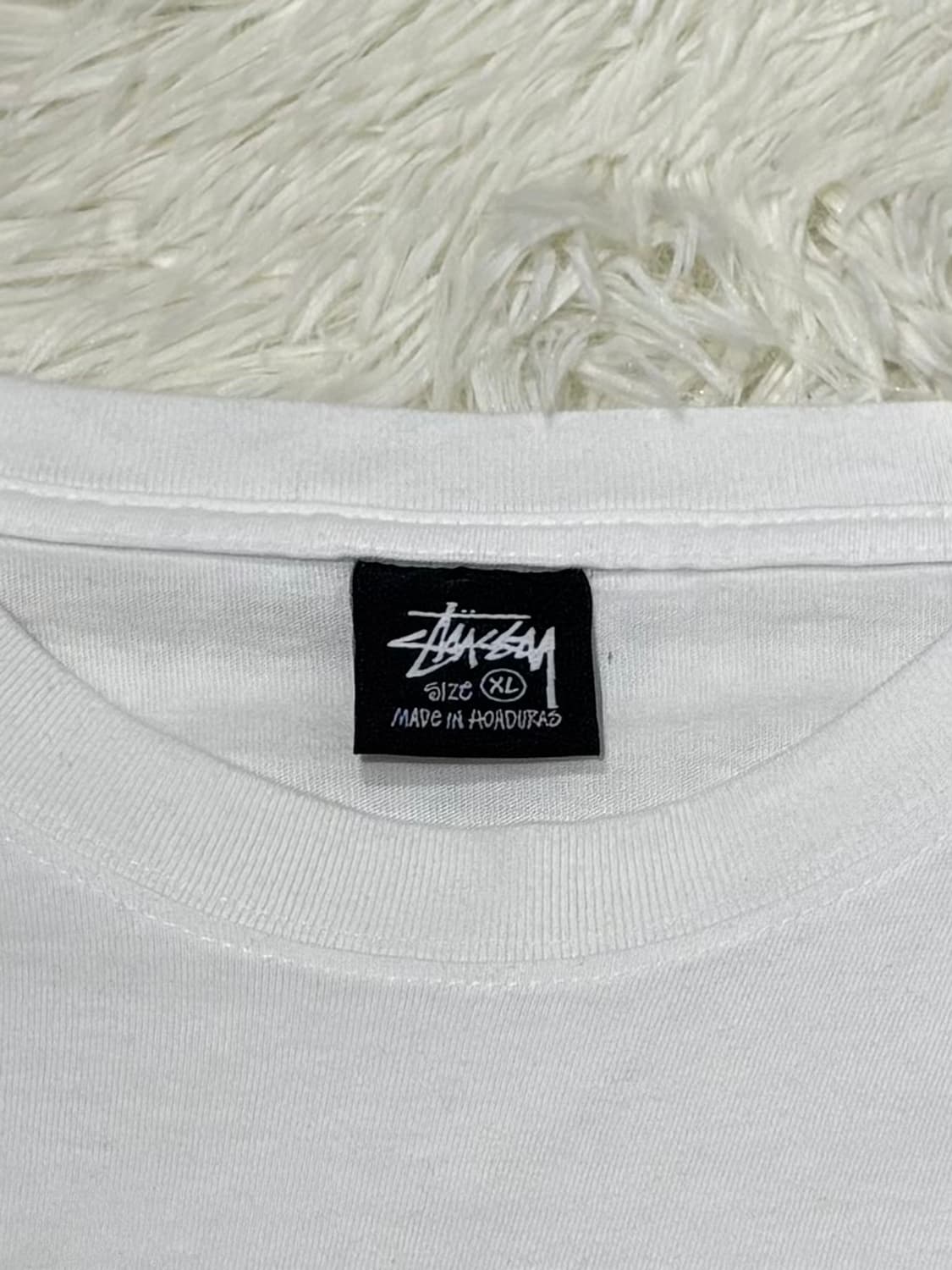 스투시 화이트 베이직 롱슬리브 상품이미지8