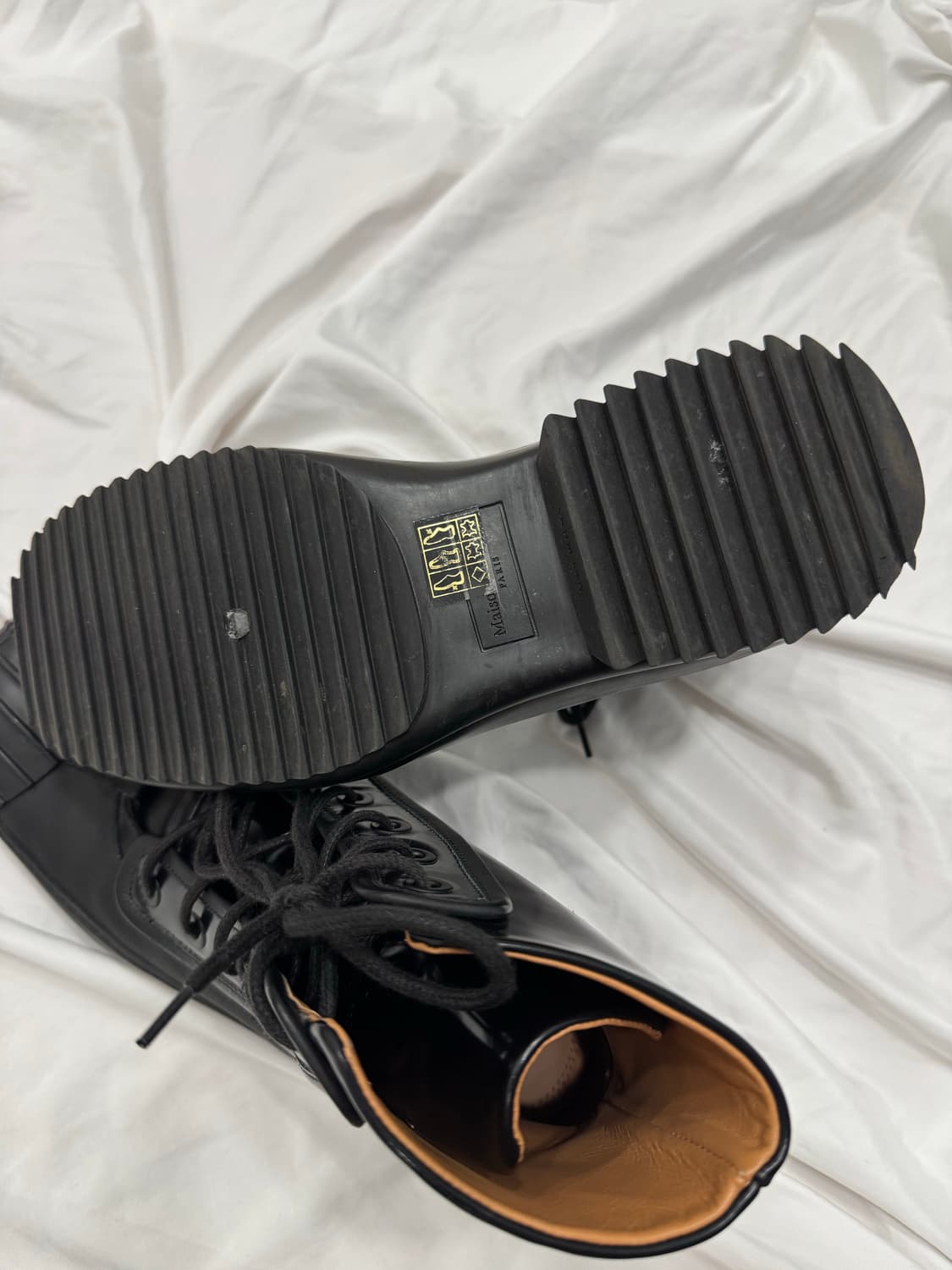 메종마르지엘라 Ridged-toe Derby Boot (41) 상품이미지6