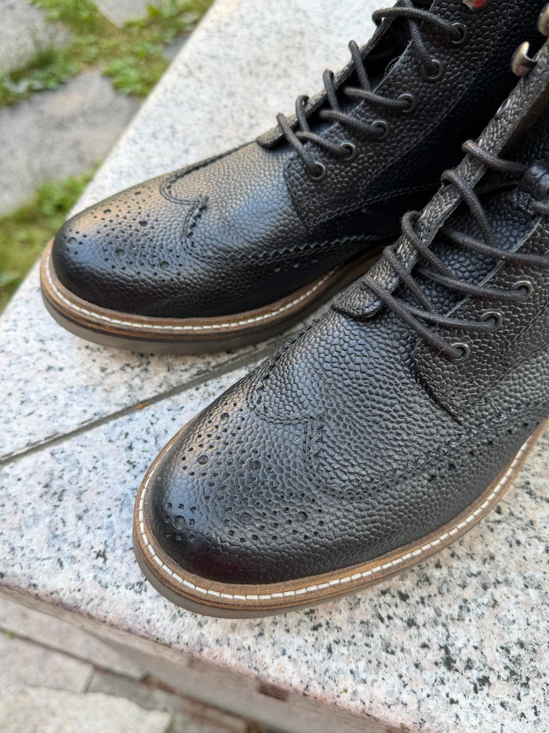 Clarks 클락스 몽마트 윙팁 레더 부츠 상품이미지5