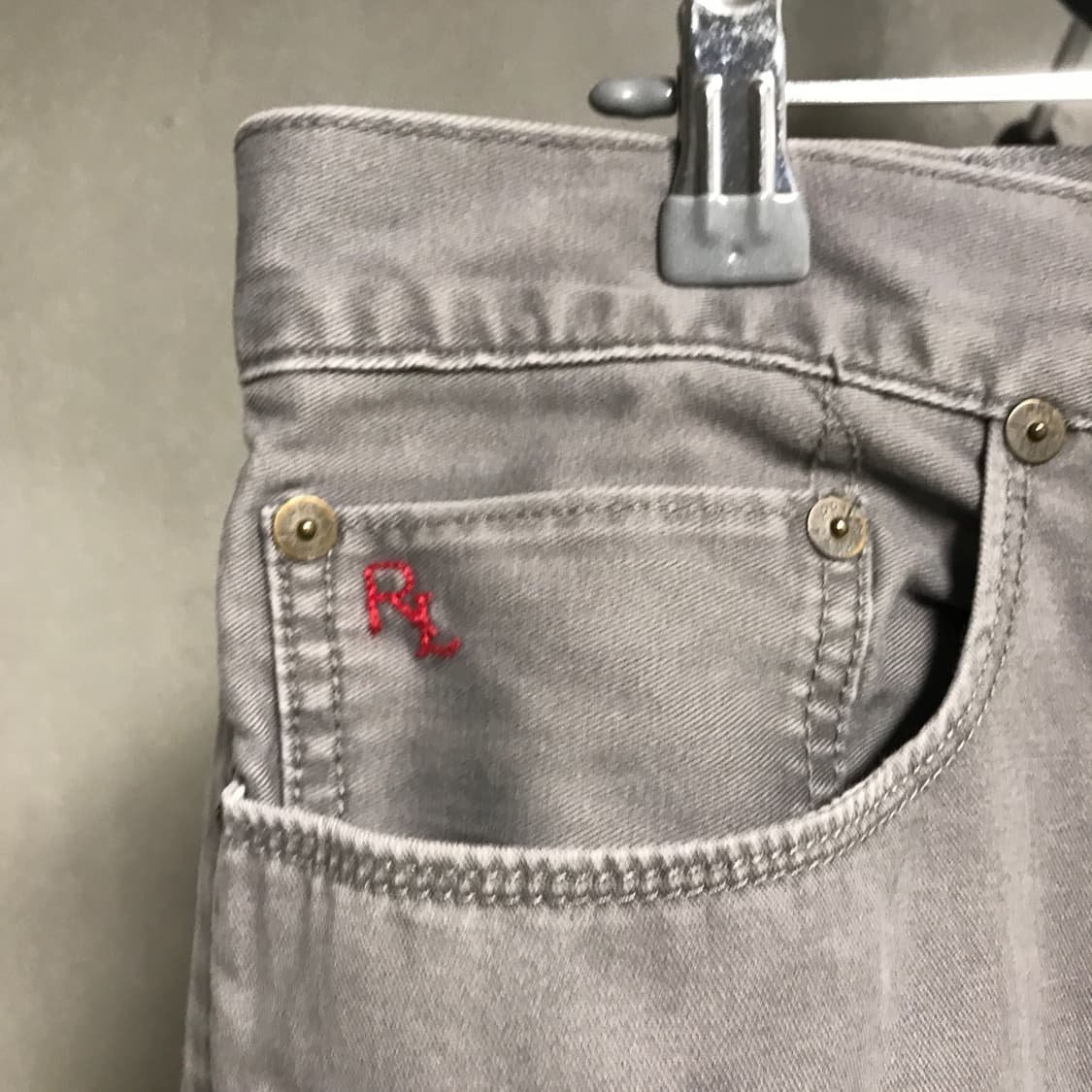 폴로 랄프로렌 코튼 팬츠 그레이 32 상품이미지4