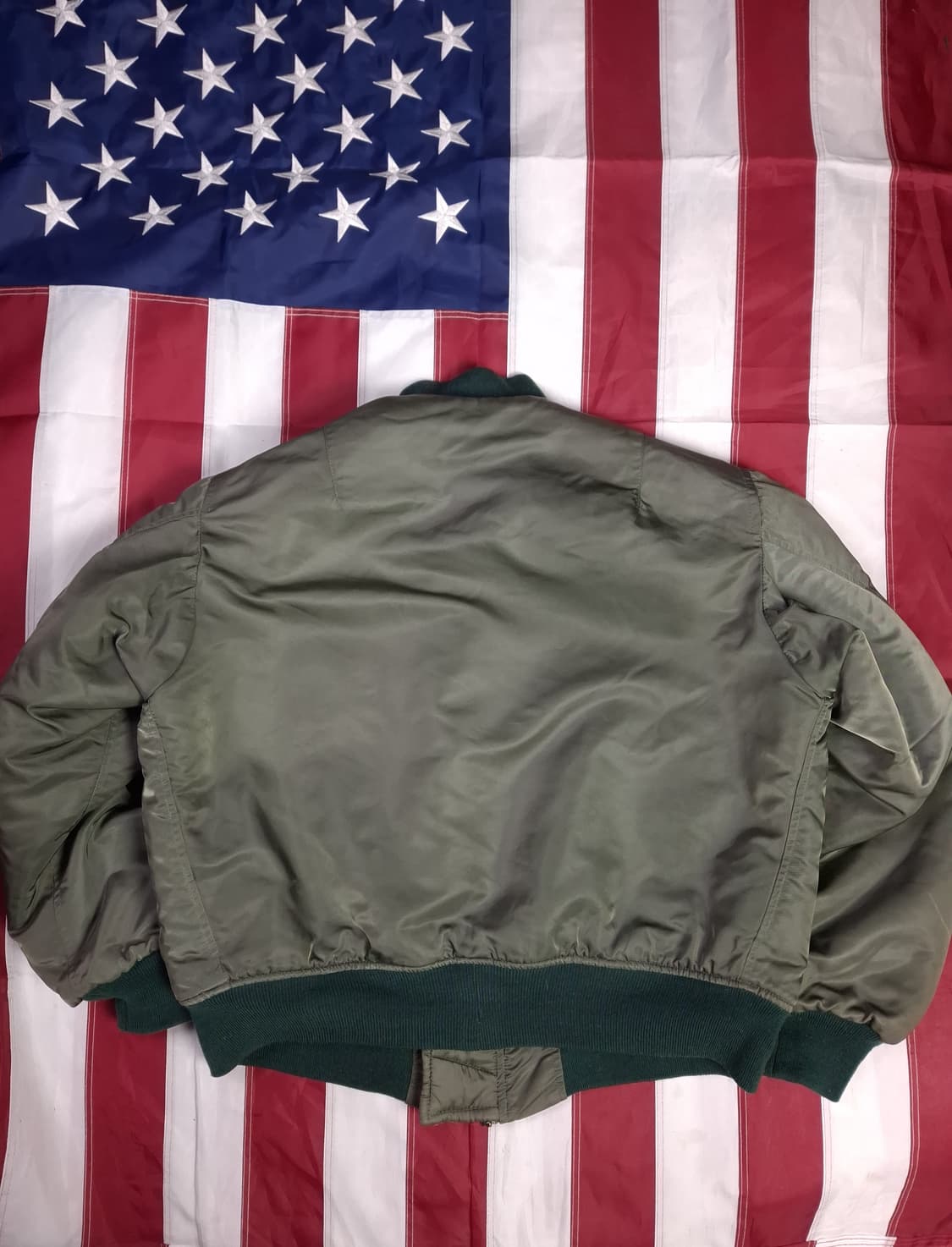 오리지날 미국제조 BRENTS사 정밀 복각품 MA-1 항공자켓 상품이미지8