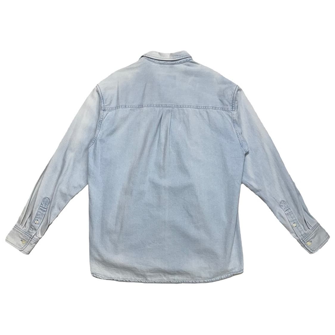COVERNAT C로고 데님셔츠 라이트 블루 S 상품이미지10