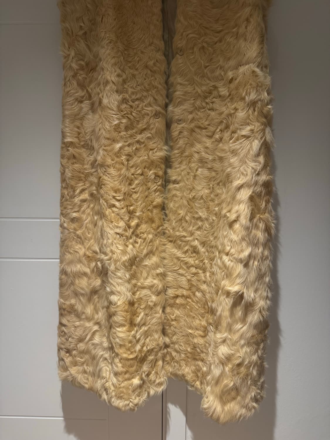 양털 롱베스트 베이지 상품이미지2