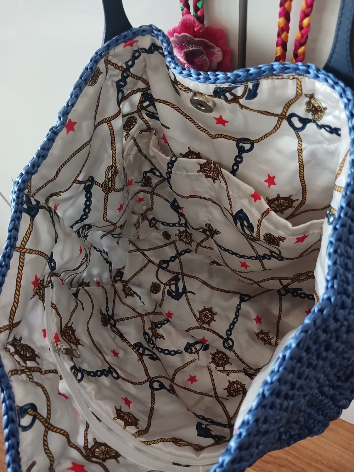 핸드메이드 뜨게숄더백 상품이미지3