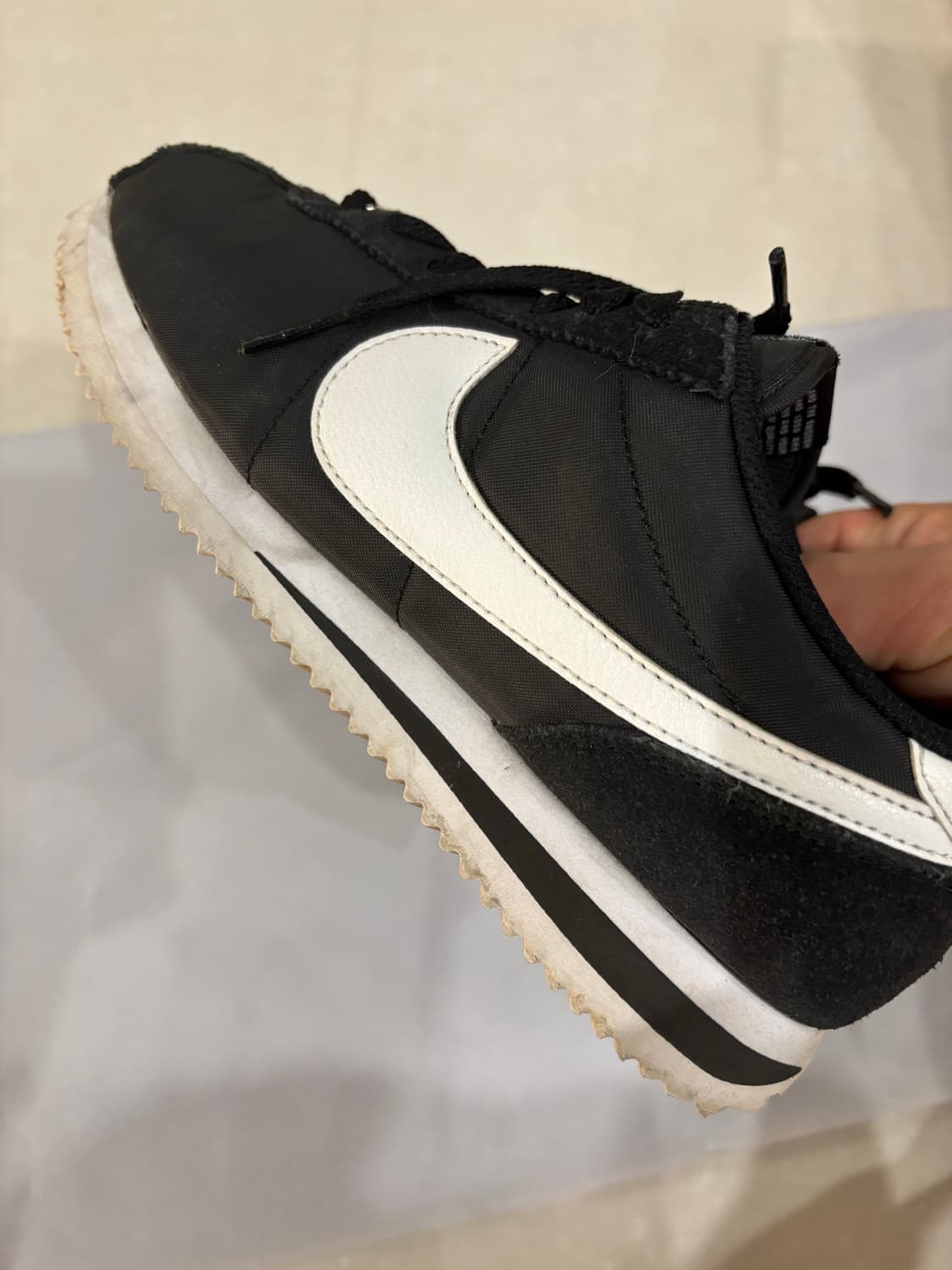 나이키 나일론 코르테즈 검흰 245 상품이미지3