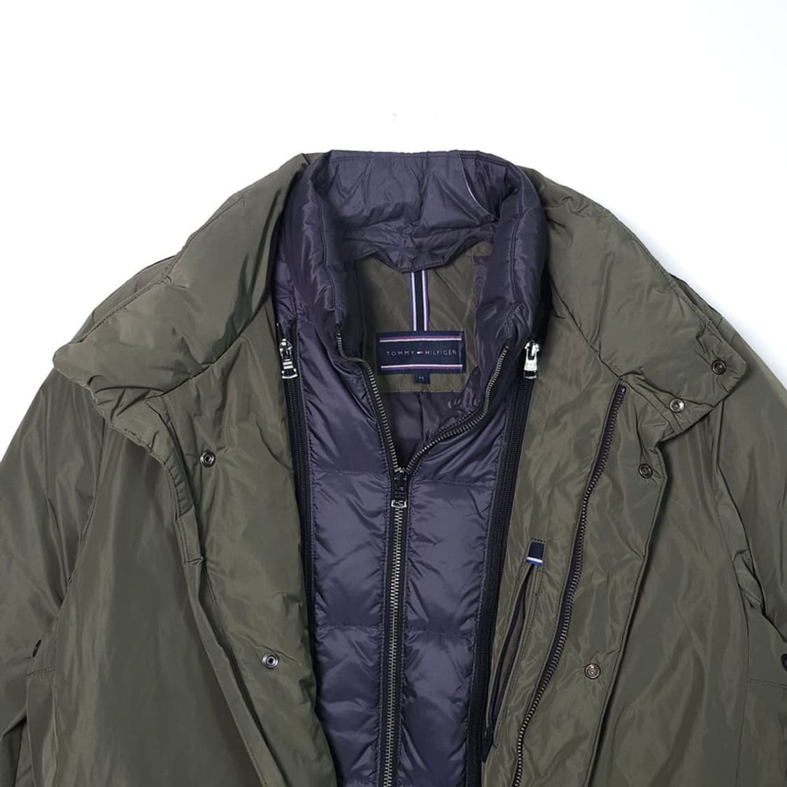 타미힐피거 구스다운 패딩 M 상품이미지5