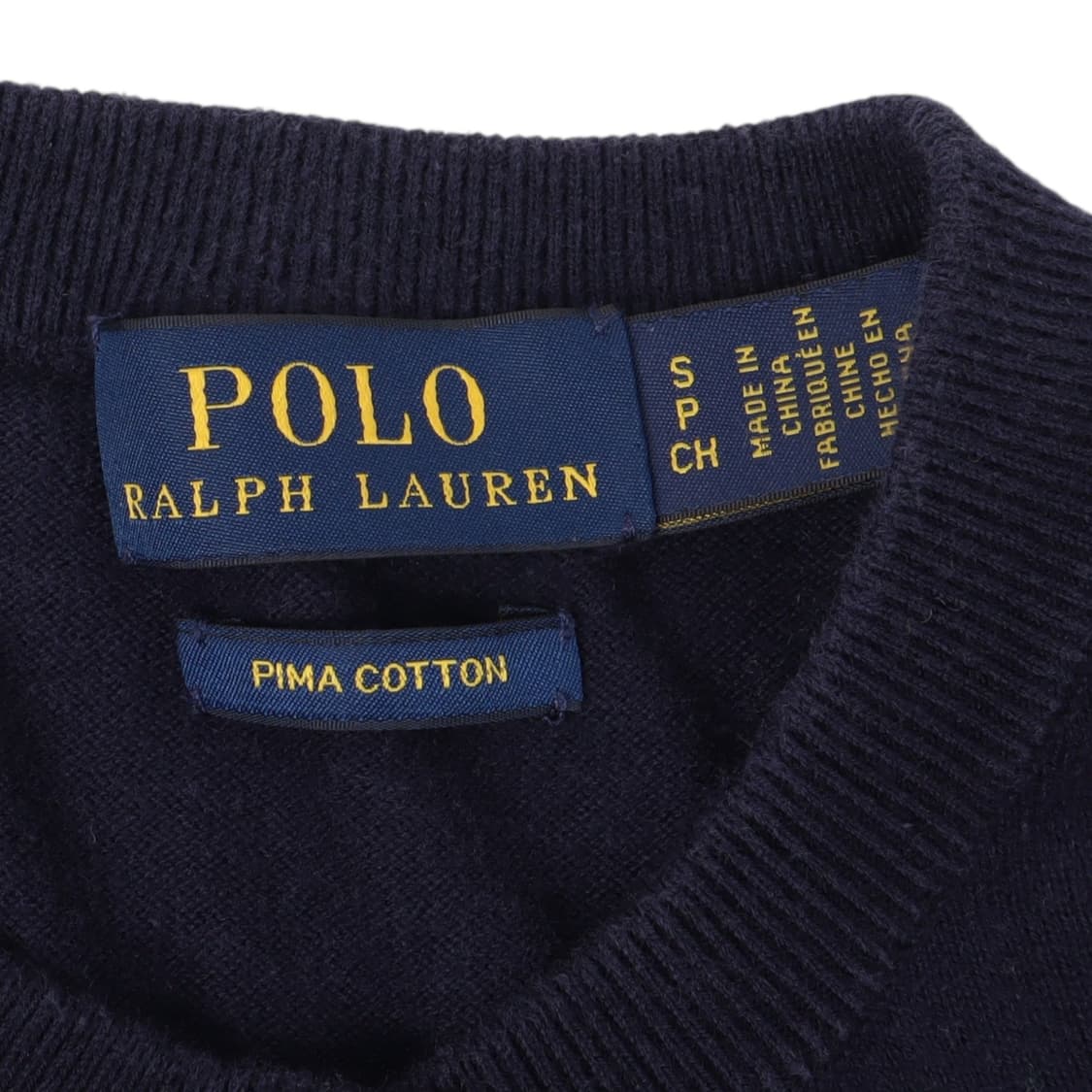 폴로 랄프로렌 네이비 코튼 니트 라운드 가디건 상품이미지8