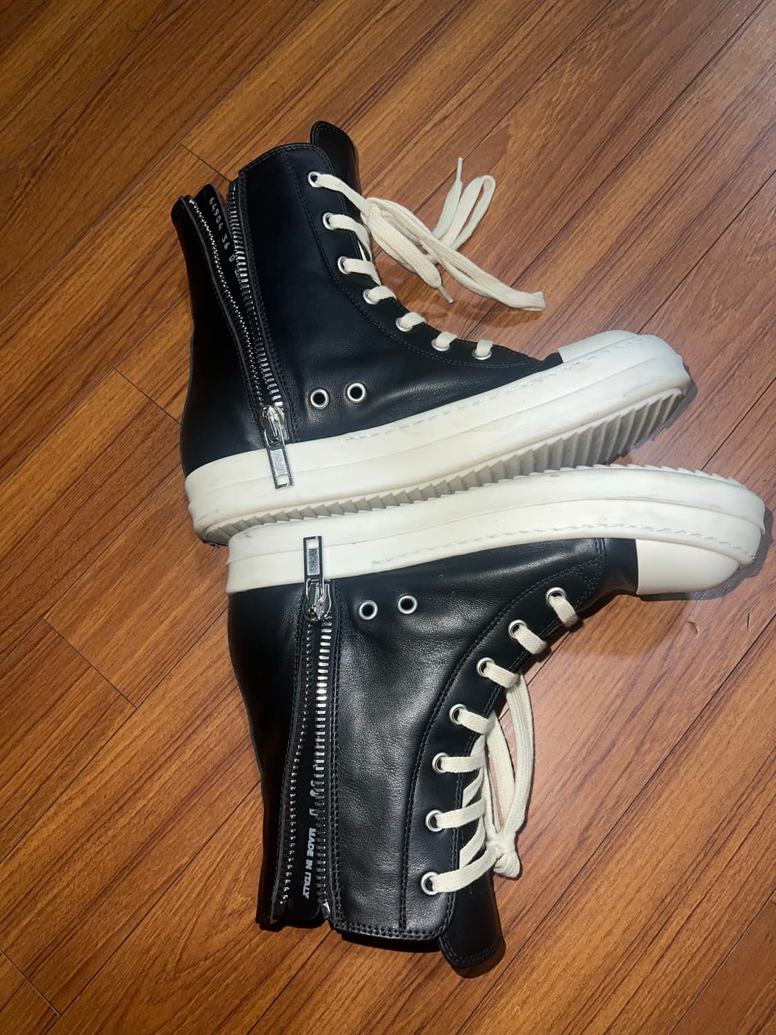 릭오웬스 스니커즈 lco 36사이즈 상품이미지5