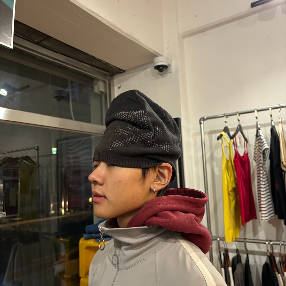 마스터마인드 재팬 스컬 비즈 비니 상품이미지2