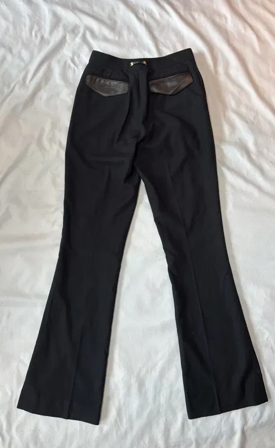 Leather Point Flare Pants 상품이미지5