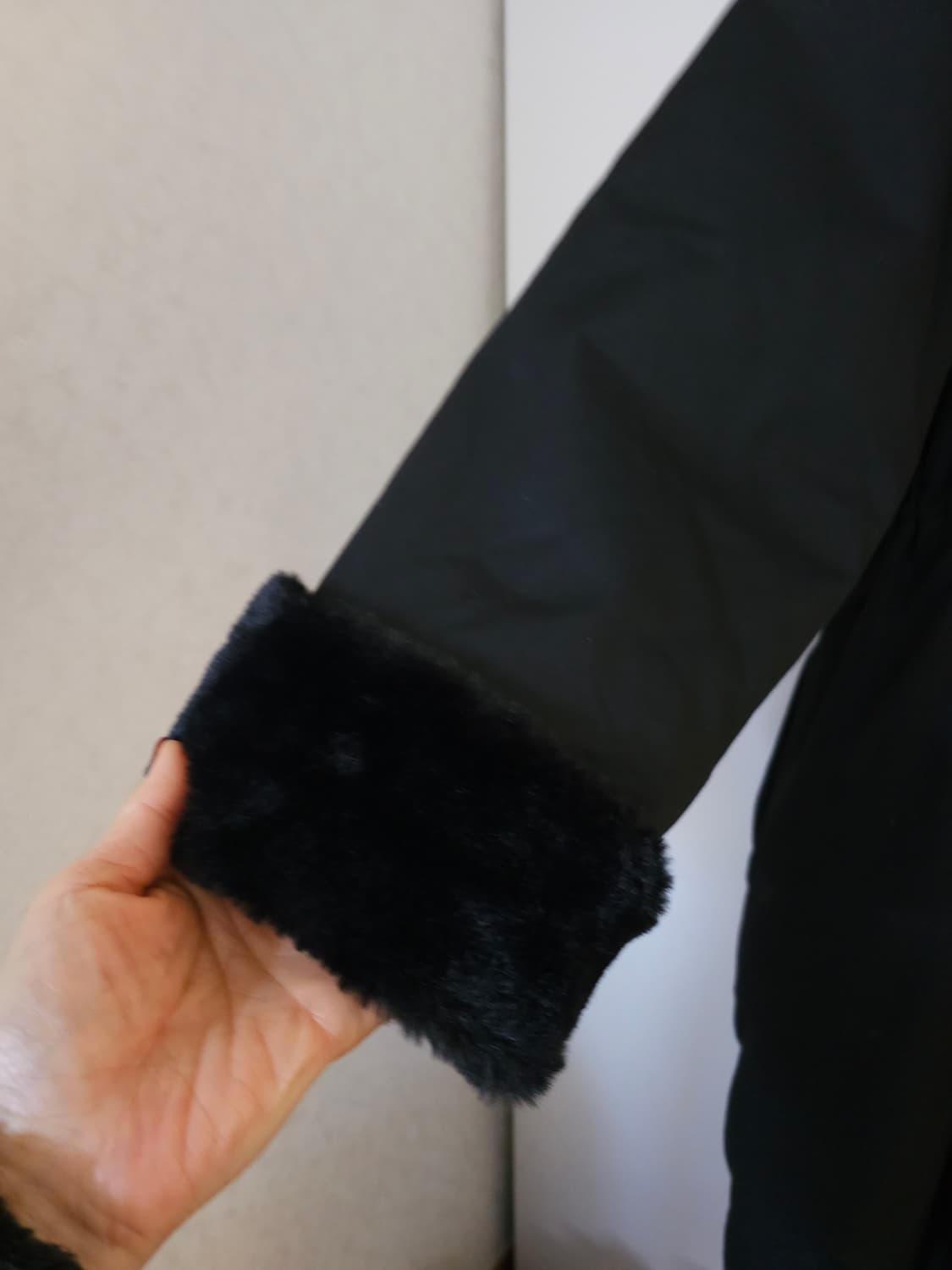 around110 퍼 롱 패딩 상품이미지4