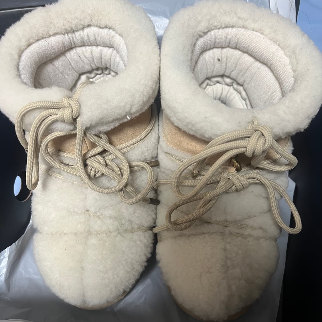 문부츠 베이지 34-36 상품이미지4